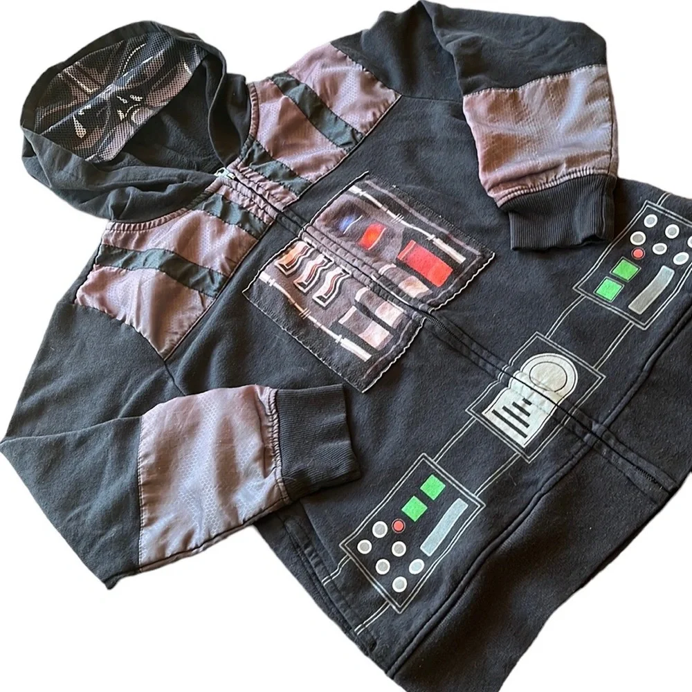 Star Wars | Boy’s Zip-up Hoodie Sweatshirt sz M